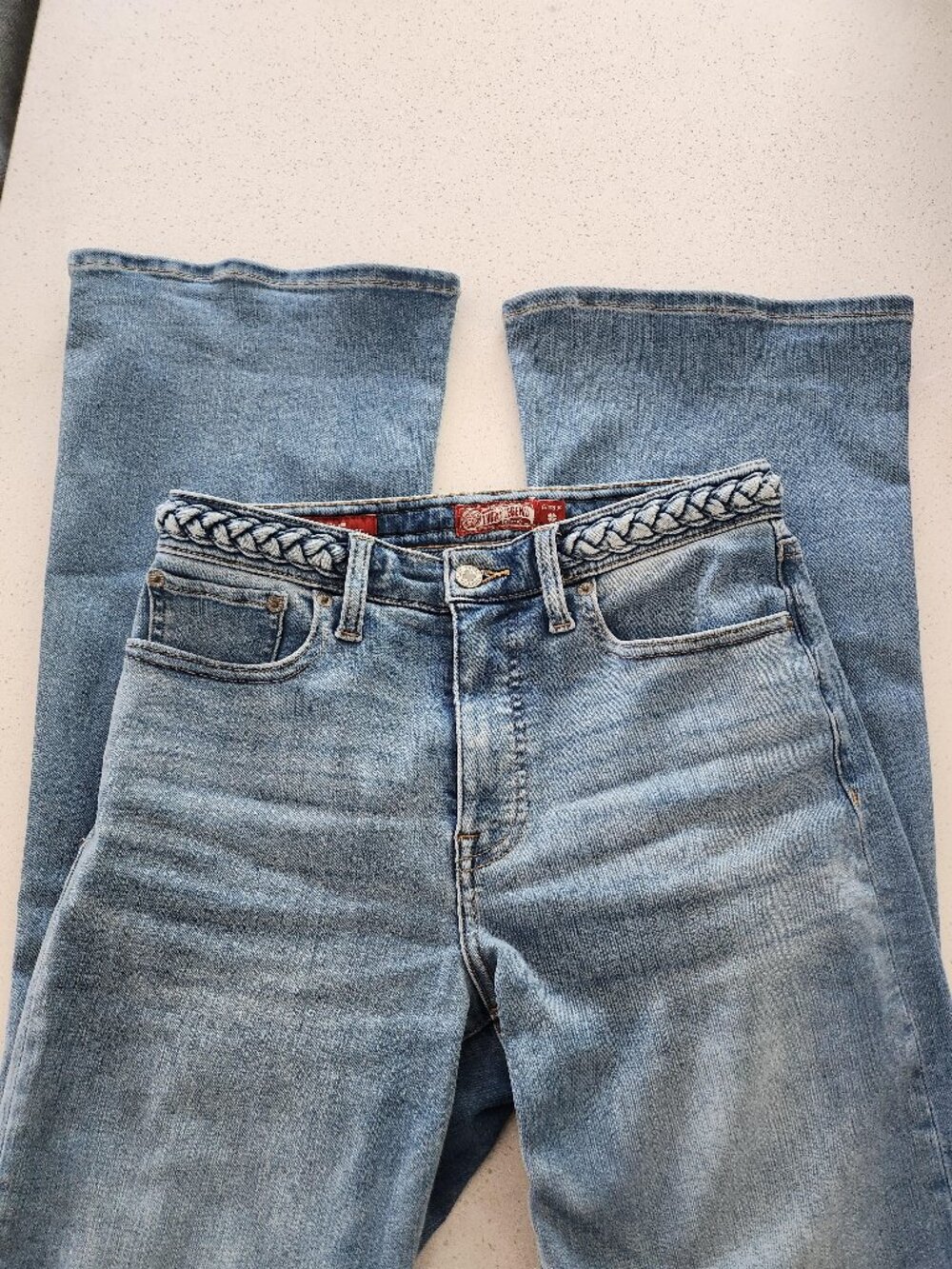 LUCKY LEGEND HIGH RISE STEVIE FLARE SIZE 28 (6)